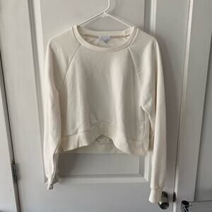Beyond Yoga Cream Crew Neck Sweater